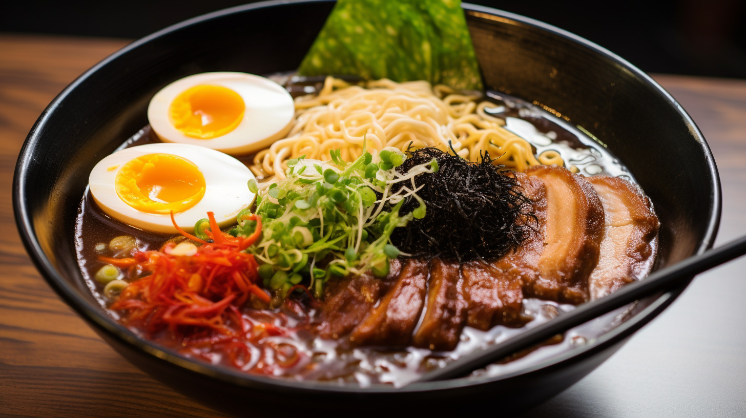 大阪限定のラーメン、その独特な風味