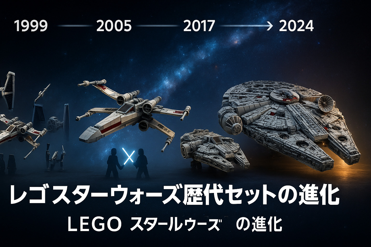 圧巻!レゴ スターウォーズ歴代セット一覧とその進化の歴史