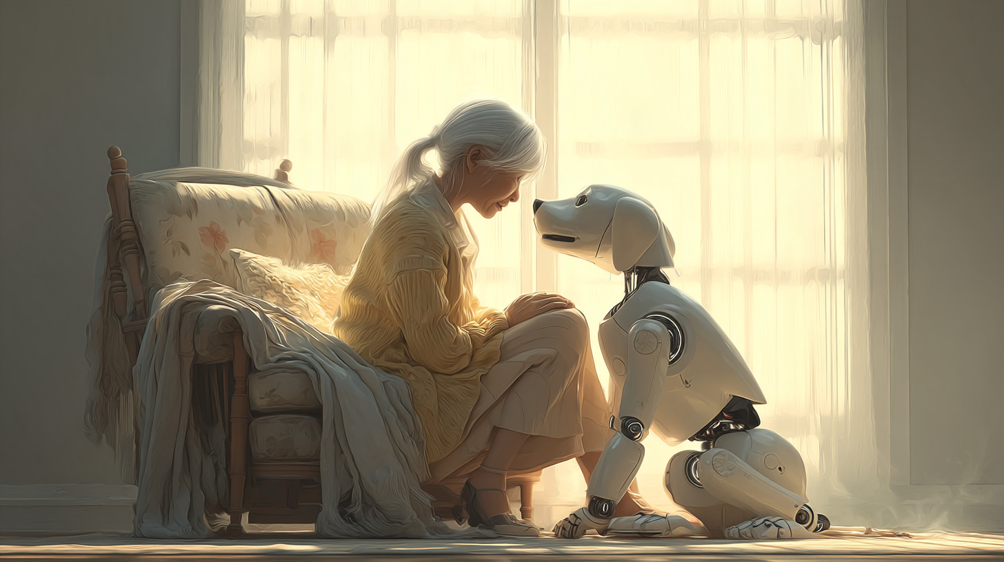 犬のロボットが人気な理由:癒やし効果とペットの代わりとしての可能性